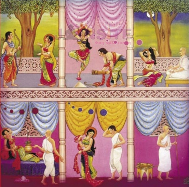 Sthulibhadra approached Koshä 