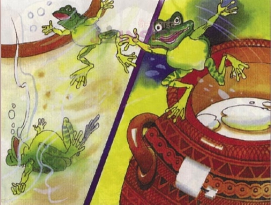 Two Frogs Story (English)