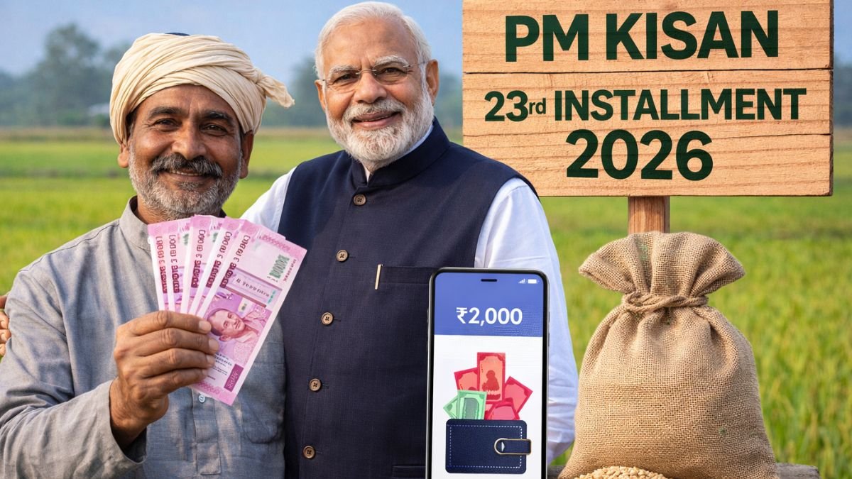 PM Kisan 23rd Installment 2026 - When Will ₹2,000 Be Credited? Check Expected Date, Process & Eligibility