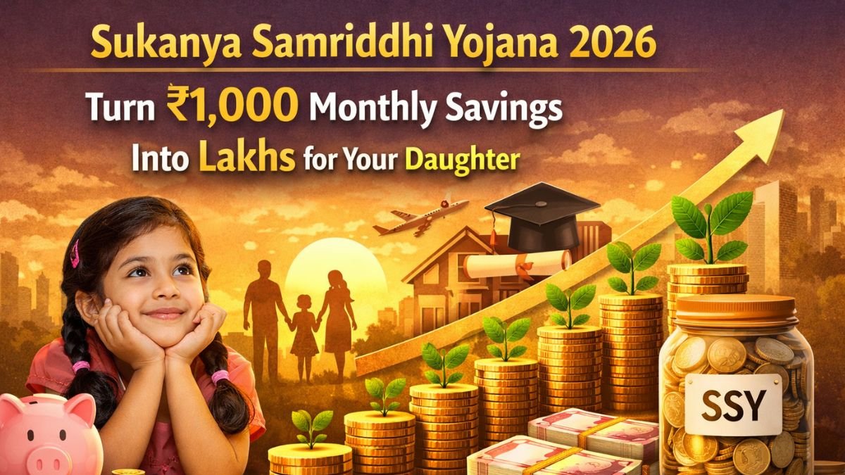 Sukanya Samriddhi Yojana 2026 - Turn ₹1,000 Monthly Savings Into Lakhs for Your Daughter